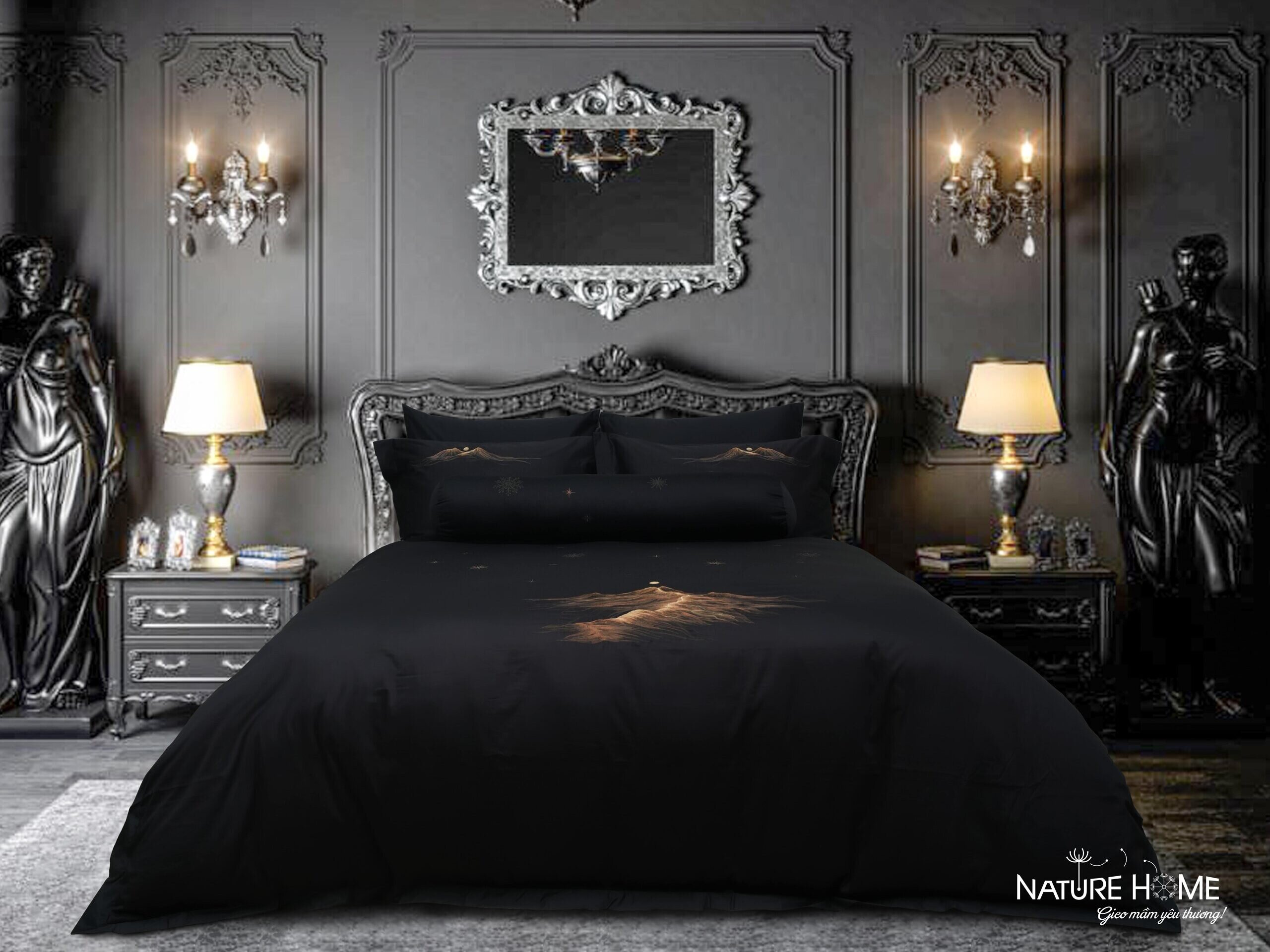 Bộ chăn ga Nature Home Cotton Luminous 2