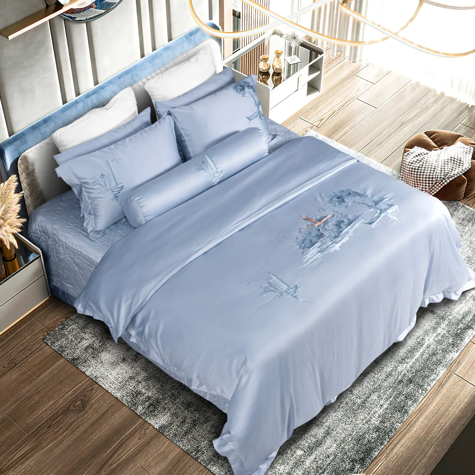 Bộ chăn ga Nature Home Cotton Serenia